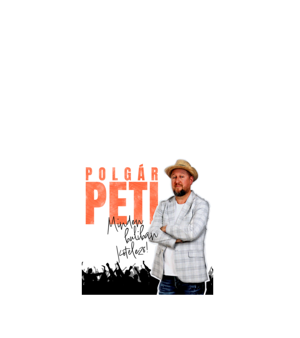  minta fehér pólón