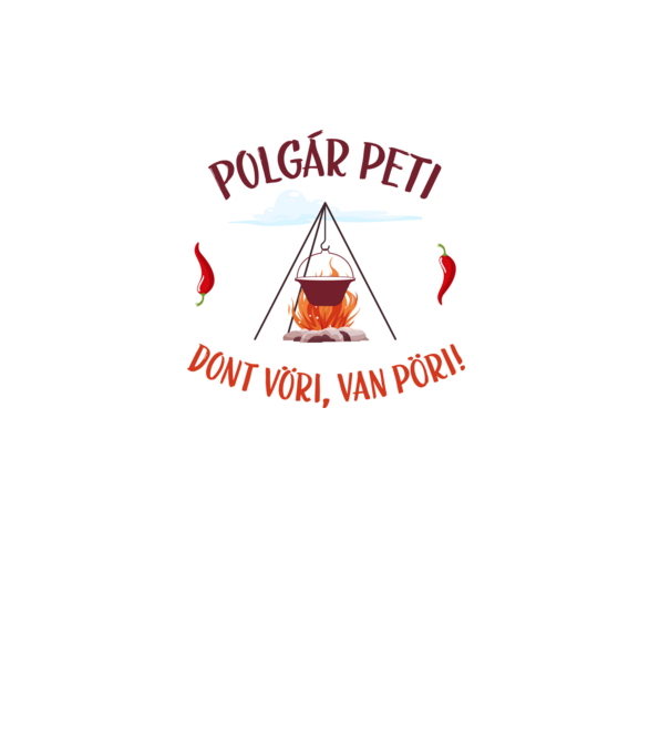  minta fehér pólón