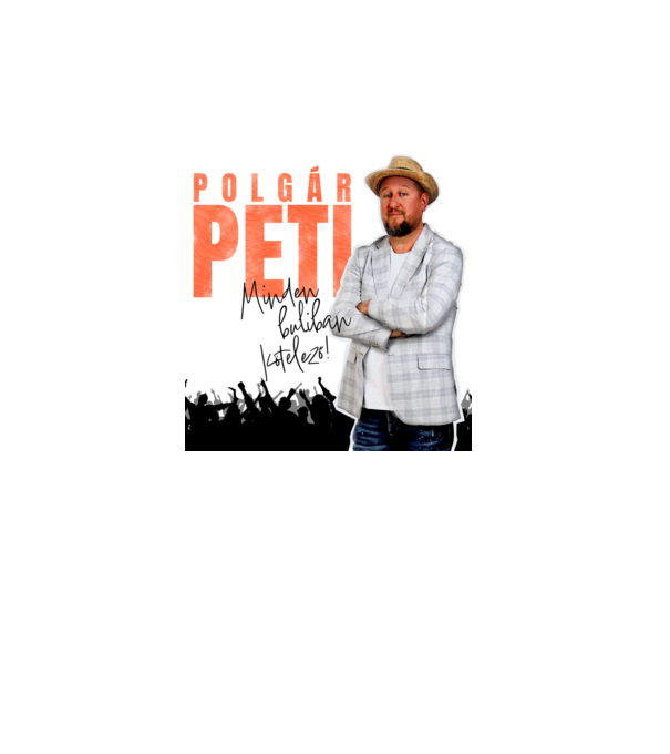 minta fehér pólón