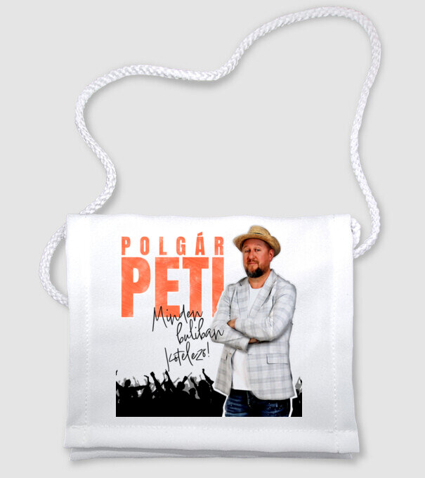  minta fehér pólón