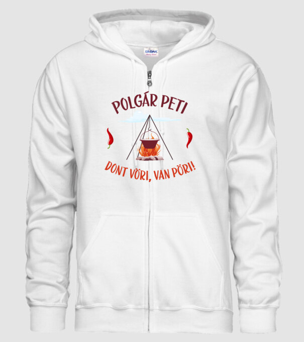  minta fehér pólón