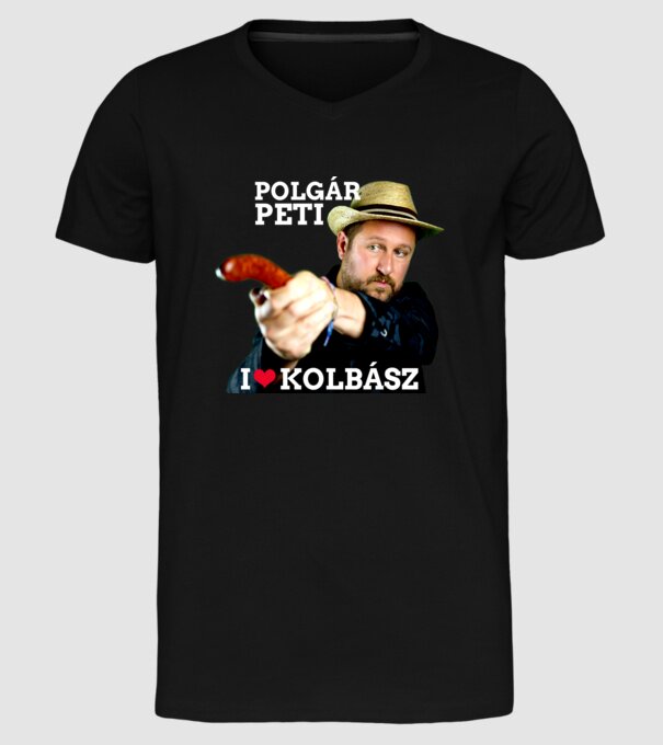  minta fekete pólón