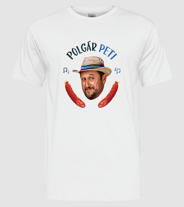  minta fehér pólón