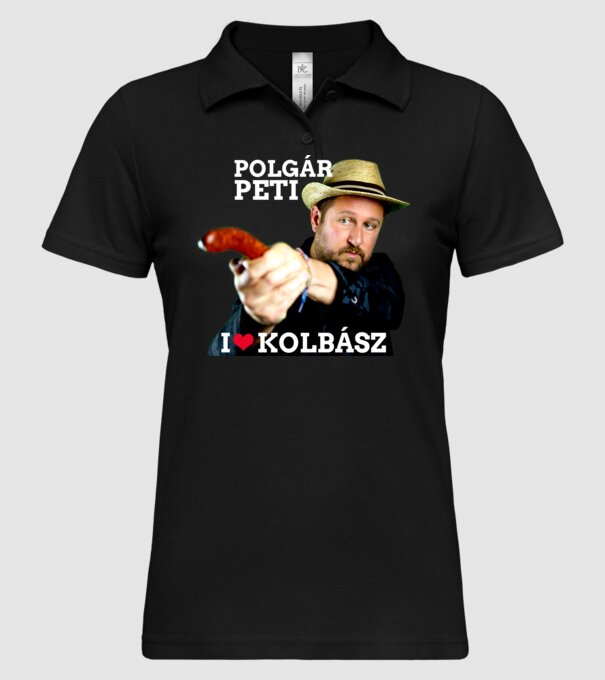  minta fekete pólón