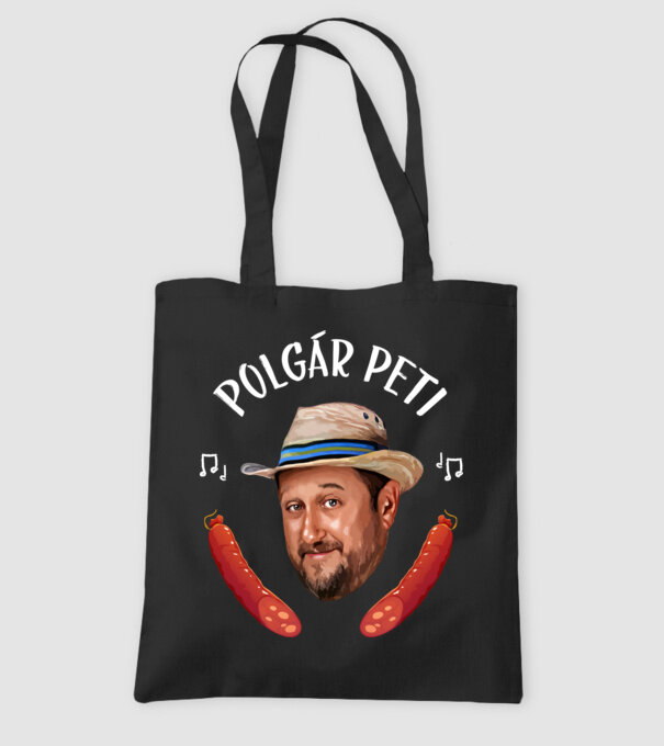  minta fekete pólón