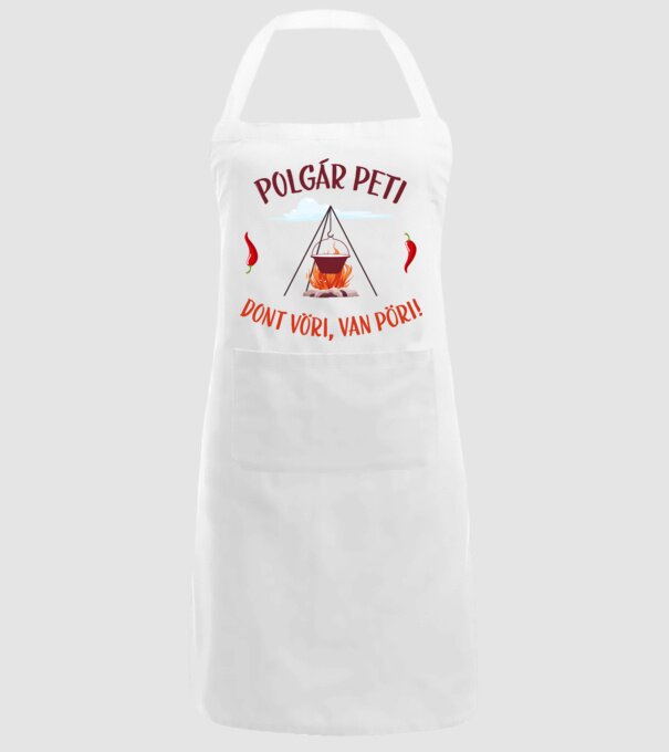  minta fehér pólón