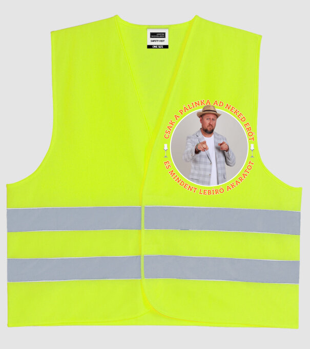  minta neonsárga pólón