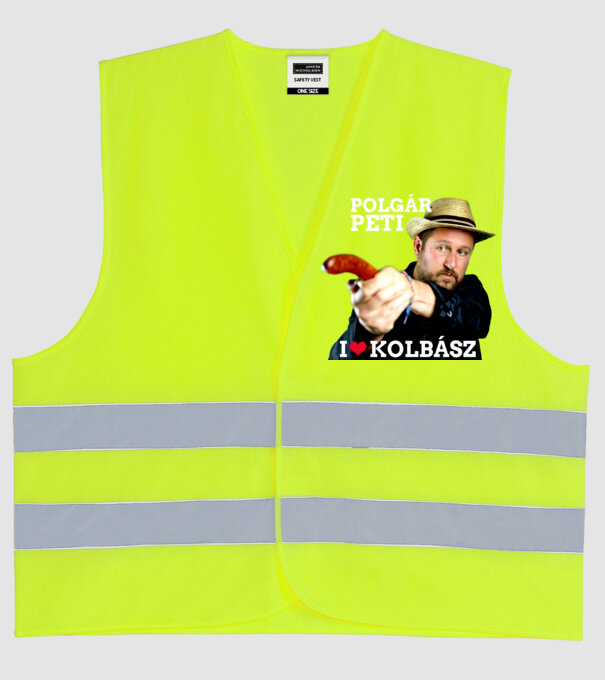  minta neonsárga pólón