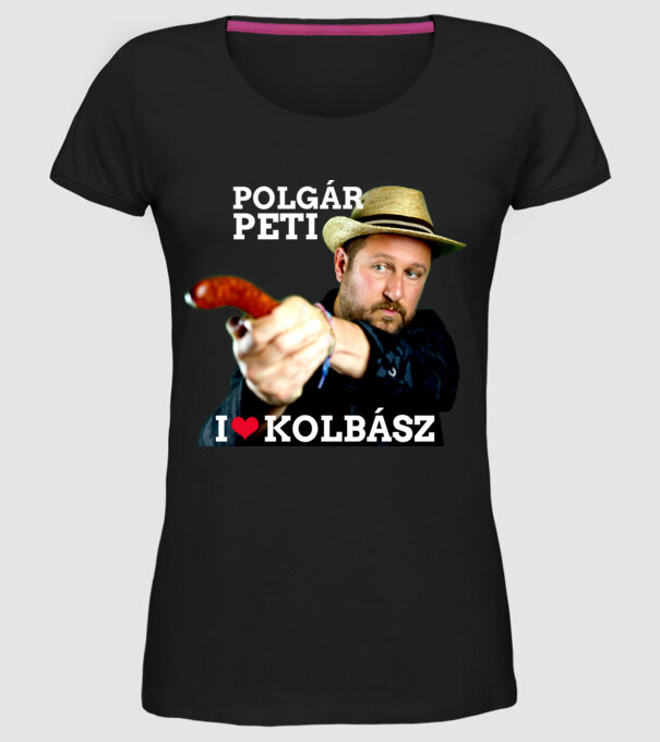  minta fekete pólón