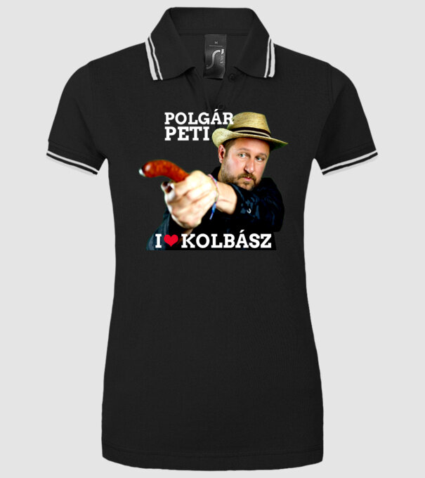  minta fekete pólón