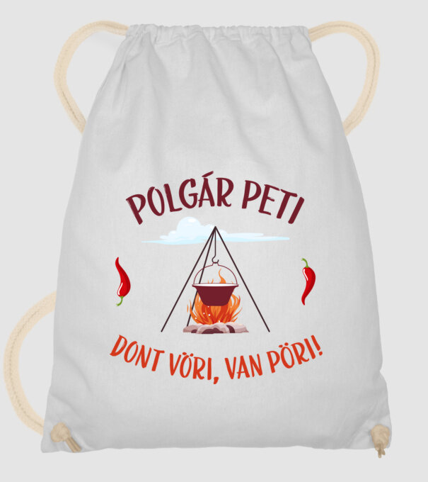  minta fehér pólón