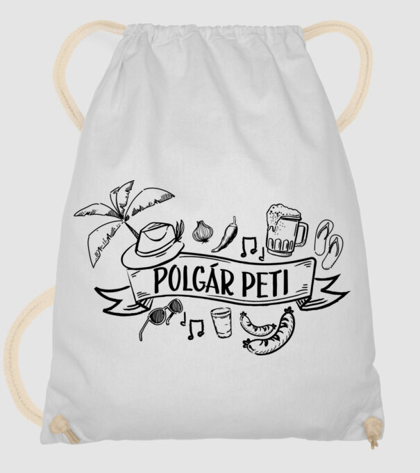  minta fehér pólón