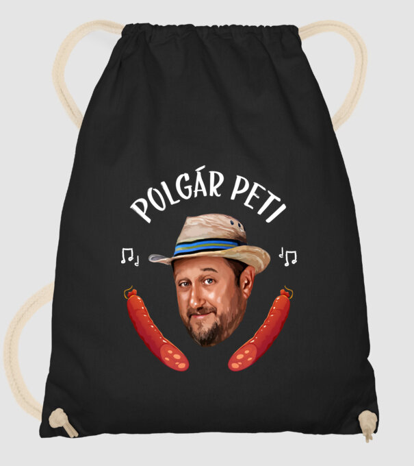  minta fekete pólón
