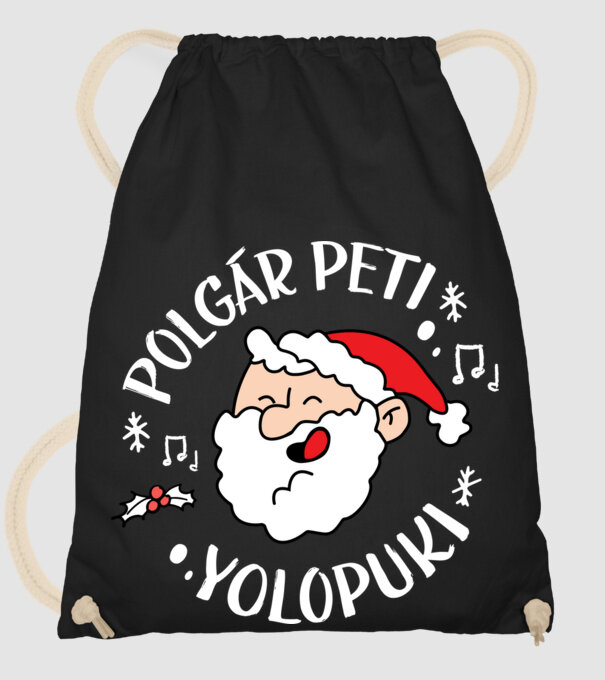  minta fekete pólón
