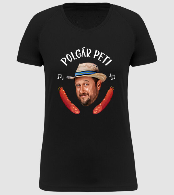  minta fekete pólón