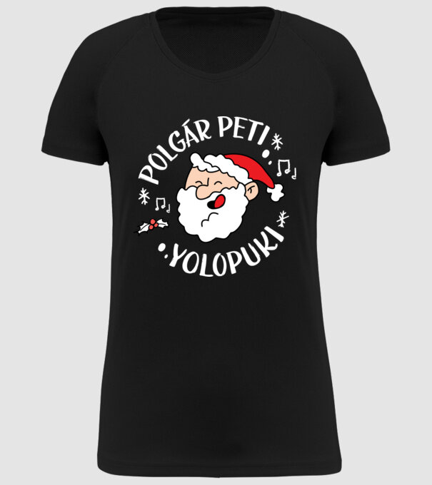  minta fekete pólón