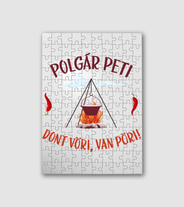  minta fehér pólón