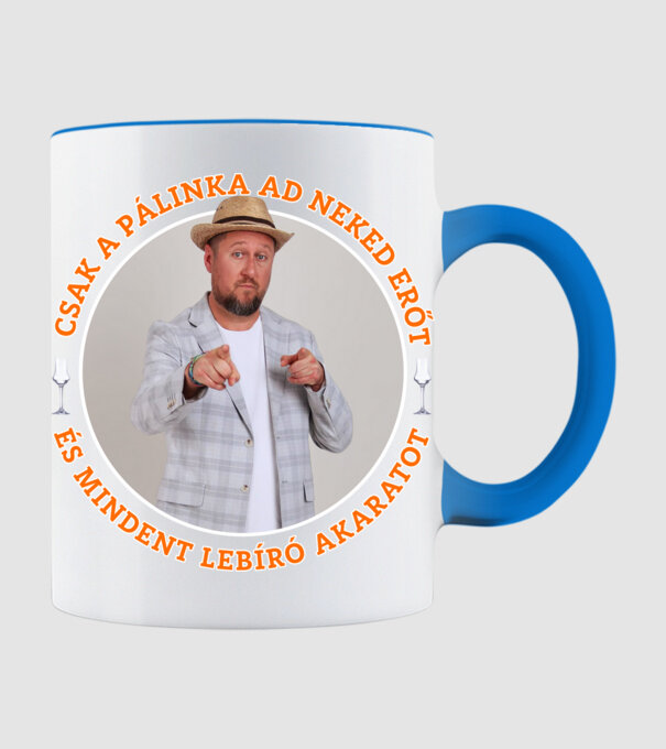 minta világoskék pólón