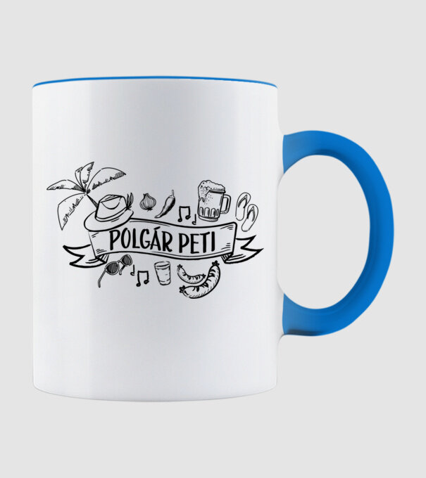  minta világoskék pólón