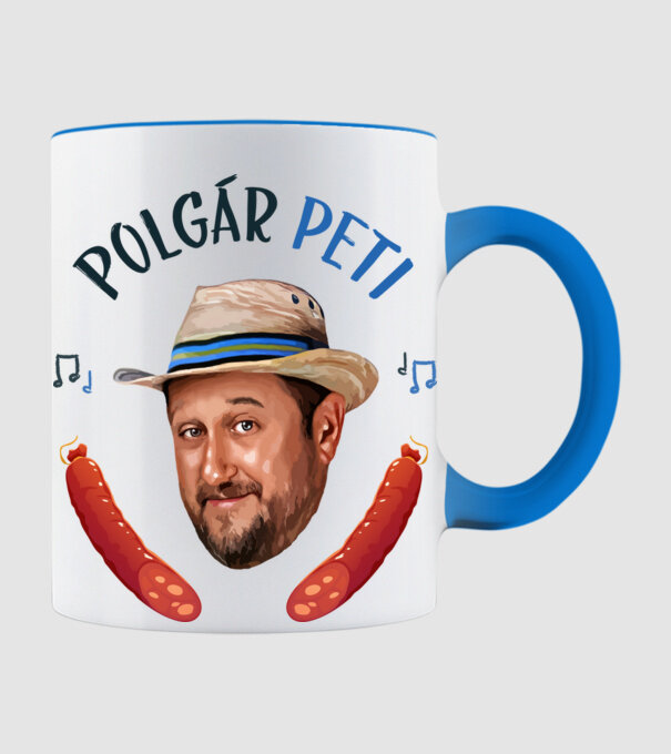  minta világoskék pólón